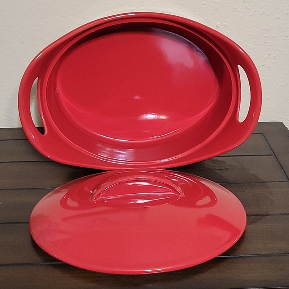 Rachael Ray Red 2.5 Quart G014 dish - Picture 4 of 12